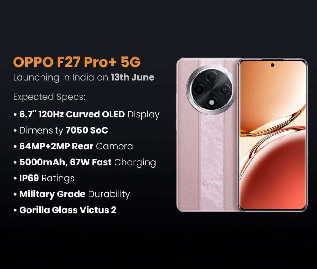 Oppo F27 Pro Plus 5G Specification: